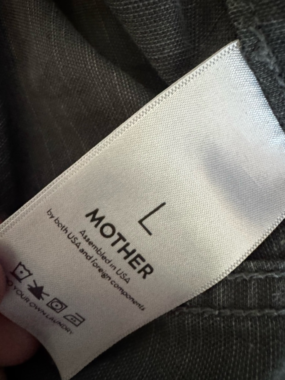 MOTHER Gray Jumpsuit Size Large - Picture 7 of 12